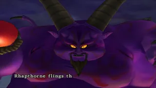Dragon Quest VIII: Journey of the Cursed King (PS2) Final Boss Rhapthorne