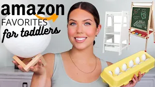 TOP 10 AMAZON PRODUCTS FOR TODDLERS | AMAZON TODDLER MUST HAVES EVERY MOM NEEDS 2021 | Faith Drew