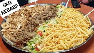 5KG Kebab Plate Challenge live from Poland!!
