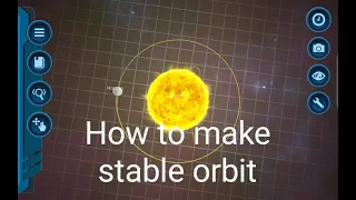 How to make stable orbit in my pocket galaxy and important announcement