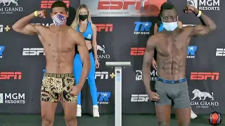 ELVIS RODRIGUEZ VS. DENNIS OKOTH - FULL WEIGH IN & FACE OFF VIDEO