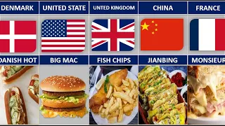 Fast Food From Different Countries