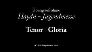 Haydn - Jugendmesse - Tenor - Gloria