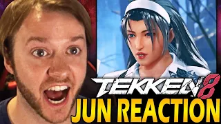 BACK AFTER 12 YEARS!! Jun Trailer Reaction - Tekken 8 Gameplay!