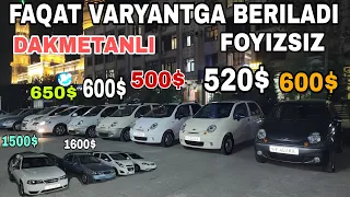 12 SENTABR ANDIJONDA 500 600$ GA VARYANTGA MASHINALAR MATIZ SPARK GENTRA NEXSIYA 2 RIBOSIZ