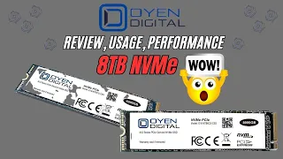 LIVE - Oyen Digital 8TB NVMe M.2 SSD - $759 from Amazon - worth it?