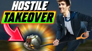 💰 HOSTILE TAKEOVER - Taking His Goldmine 💰 - WC3 - Grubby