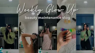 WEEKLY BEAUTY MAINTENANCE VLOG | Lip Filler, New Hair, Nails, Makeup + more *pamper routine*