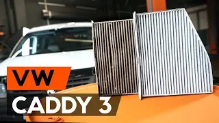 Как заменить салонный фильтр на VW CADDY 3 (2KB) [ВИДЕОУРОК AUTODOC]