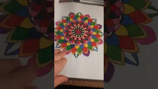 100 mandalas  for relaxation  completed page's