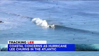 Coastal concerns as Hurricane Lee churns in the Atlantic