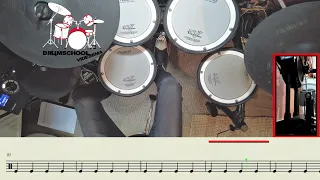 Green Day - Holiday Drum Karaoke, Drum Cover, Sheet Music, Lessons, Tutorial