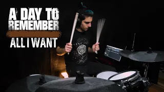 All I Want - A Day To Remember - Drum Cover (Millennium MPS-850 E-Drum Set)