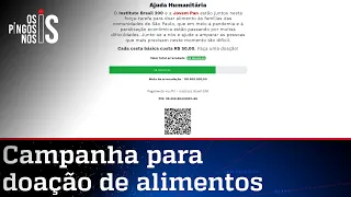 Doe agora! Jovem Pan entra em campanha para arrecadar alimentos na pandemia