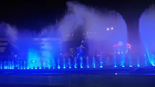 Amazing Dancing Fountain Show in Tashkent #uzbekistan