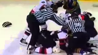 Ottawa Senators vs Buffalo Sabres: Huge Hockey Fight