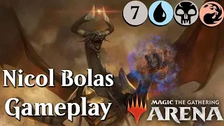 MTG Arena Beta | UBR Nicol Bolas Control Gameplay Ep. 7 [Fear Him]