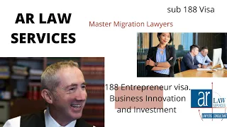 188 Entrepreneur visa.  Business Innovation and Investment (Provisional) visa (subclass 188)