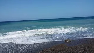 Fuerteventura 2017 černý pisek