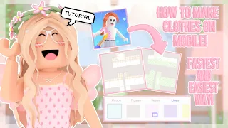 HOW TO MAKE YOUR OWN ROBLOX CLOTHING ON MOBILE *USING MAKERBLOX*