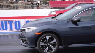 Fastest 1/4 mile Civic X - Hondata FlashPro