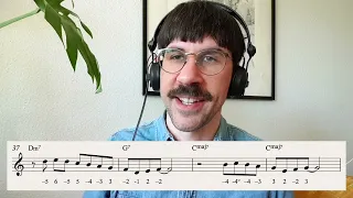 Excerpt from a harmonica video lesson - "Improvising over II-V-I chord progressions"