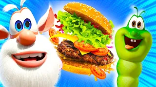 Booba 🔴 Burger Recipe 🍔 Cartoon For Kids Super Toons TV