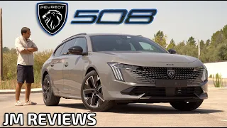 Peugeot 508 SW (Hybrid 225cv) 2023 - Quando Achas Que Não Dá Para Fazer MELHOR 😳🇫🇷 - JM REVIEWS 2023