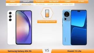 Samsung Galaxy A54 5G vs Xiaomi 13 Lite