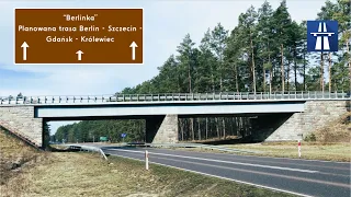"Berlinka" - planned route from Berlin via Szczecin and Gdansk to Królewiec