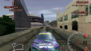 Gran Turismo 2 Seattle glitch out