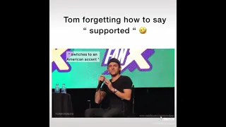 Tom Holland switches to an American accent