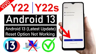 Vivo Y22 / Y22s Google Account Bypass ANDROID 13 | 100% Working (without pc)