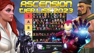 Best Champs To Ascend  At 6*, 5* and 4* - Tier List 2023 | Marvel Contest of Champions