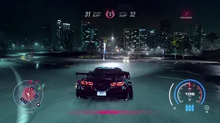 *INSANE* Heat level 5 cop chase (NFS Heat)