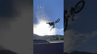 360 quad tail whip on bmx! (17yrs old) #shorts