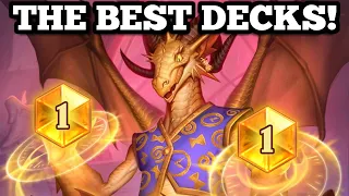 The FIVE BEST decks to hit LEGEND with in Standard and Wild since the nerfs!