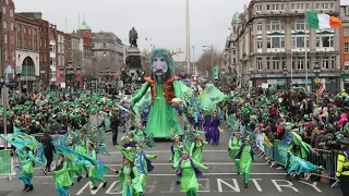 Ирландия г.Cork City Centre Saint Patrick’s Day Parade 2023