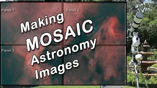 Making a Mosaic Astronomy Picture using NINA and Photoshop