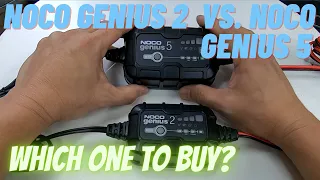 NOCO GENIUS 2 VS. NOCO GENIUS 5-which one to buy (Coupon Code @ description)