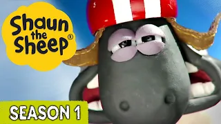 The Bull & The Kite | Shaun the Sheep Season 1 (x2 Full Episodes) | Cartoons for Kids