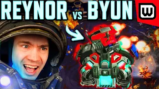 ByuN vs Reynor is AMAZING. Bring popcorn. StarCraft 2