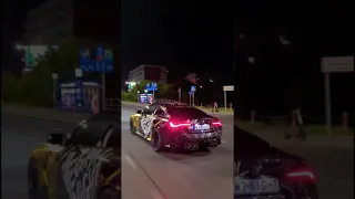 BMW M4 Illegal Night od Buddy - Kraków nocą #shorts