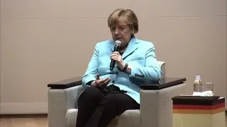 Merkel addresses Crimea annexation during Japan visit