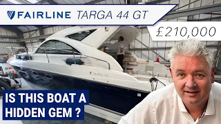James reviews the Fairline Targa 44GT and why it was only made for 4 years.