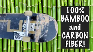 100% Bamboo and Carbon Fiber Skateboard (Cirus Deck Review)