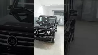 Отполировали Mercedes-benz G покрыли керамикой Ceramic Pro 9H