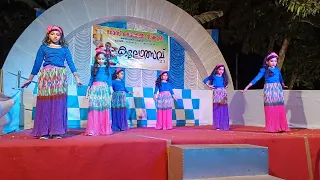 Kannilu kannilu mayyezhuthana kannilu..dance by Rosedale school kids💕💕