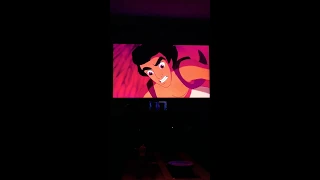 Aladdin on 75 inch 4k Samsung TV!!! Saves ABU!!!!!