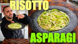 CUCINO IL RISOTTO AGLI ASPARAGI😋